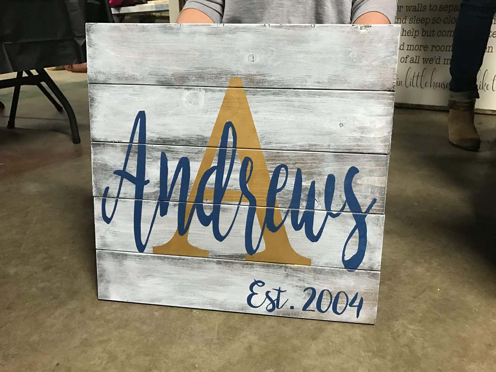 Women’s sign painting