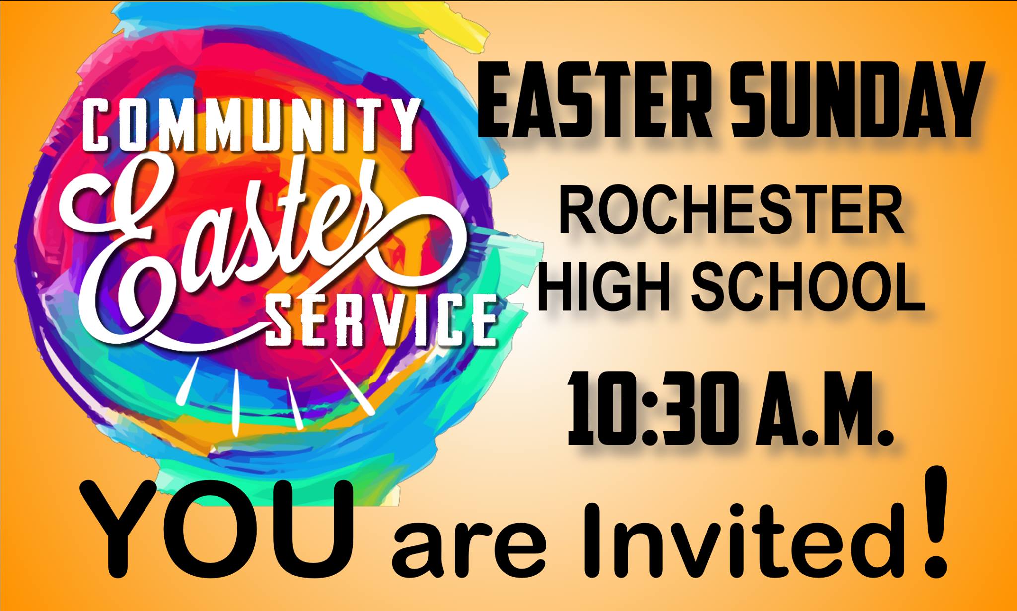 Rochester Community Easter Service